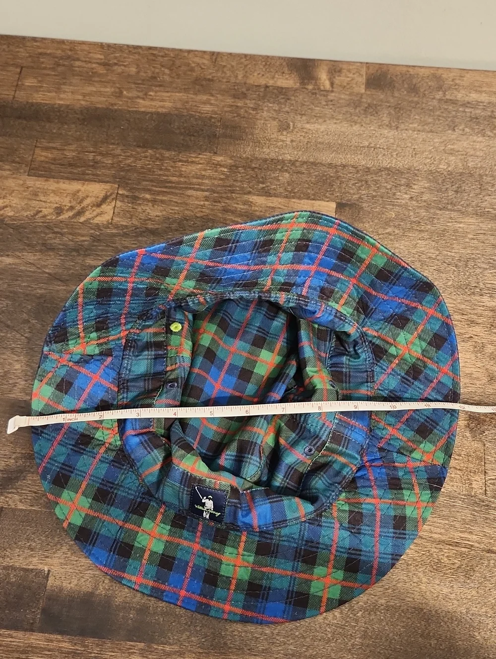 William Murray Tartan Carl Reversible Golf Bucket Hat Caddyshack